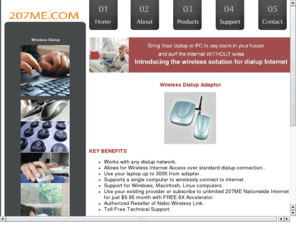 wireless-dialup.com: Wireless Dialup for Laptops
wiflyer, wireless dialup, dialup, nebowireless