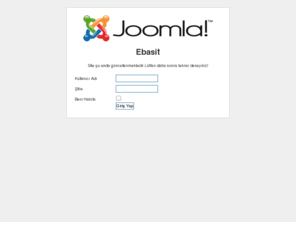 e-basit.com: ebasit
Joomla - devingen portal motoru ve içerik yönetim sistemi