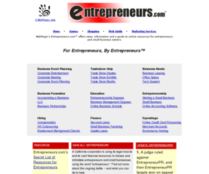 entrepreneurship.asia: WebMagic's Entrepreneurs.com -- For Entrepreneurs, By Entrepreneurs
A comprehensive resource for small-business owners, inventors and dreamers.