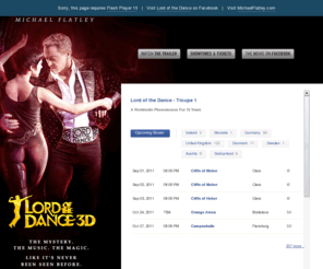 lordofthedancelasvegas.com: Michael Flatley's Lord of the Dance - Home - Frontpage
