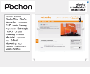 prochon.com.ar: PROCHON / DISEÑO, CREATIVIDAD, USABILIDAD
Diseñador web, especializado en diseño digital, web y posicionamiento en buscadores. Docente UNLP y  Cursos de diseño web en La Plata.