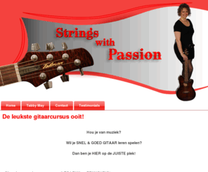 tabbymay.com: De Leukste Gitaarcursus Ooit! - Strings with Passion
Strings with Passion