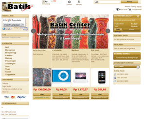 batikcenter.com: Batik Center
Shop powered by PrestaShop