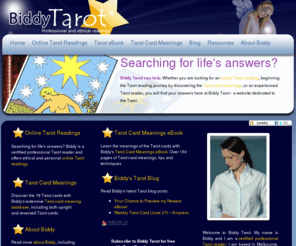 biddytarot.com: Biddy Tarot | Online Tarot Readings and Tarot Card Meanings
Searching for life's answers? Biddy is a certified professional Tarot reader and provides online Tarot readings and free Tarot card meanings.