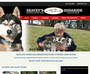 ididaride.com: Seavey's Iditarod Race Team/ Ididaride Sled Dog Tours
