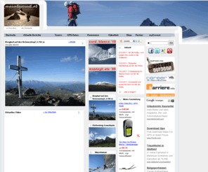 hidden-peak.info: www.mounteverest.at: Aktuelle Berichte Touren Panoramen Videothek Shop Partner
www.mounteverest.at: aktuelle Berichte, Touren, Panoramen, Bilder, Videos, Shop, Ausruestung und Partner zum Thema Bergsteigen, Klettersteige, Eisklettern, Skitouren, Klettertouren und Wanderungen.
