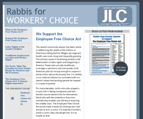 rabbis4workersjustice.com: Rabbis for Workers Choice
Rabbis for Workers Choice