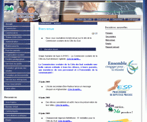 cscotesud.qc.ca: Commission Scolaire de la Côte du Sud
Joomla! - the dynamic portal engine and content management system