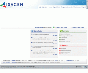 isagen.com.co: ISAGEN Energía Productiva
Empresa de servicios públicos que genera y comercializa energía eléctrica y desarrolla proyectos de generación.