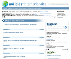 noticias-internacionales.com: Noticias Internacionales en español actualizadas a diario - noticias-internacionales.com
noticias internacionales en español actualizadas todos los dias para que estes al corriente de lo que pasa en el mundo.