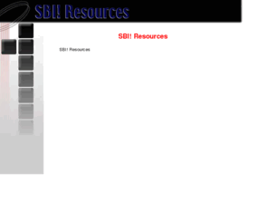 sitsesell.com: SBI! Resources
Resource Center for SBI!