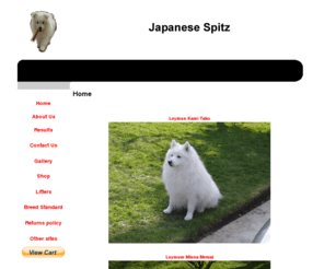 japanesespitz.co.uk: www.japanesespitz.co.uk - Japanese Spitz , Jersey - Leymun Kami Tako & Minna Memai - Japanese Spitz, United Kingdom.
Crufts, Japanese Spitz, Kennel Club Jersey, Kennel Club, Japanese Spitz, Japanese Spitz Breeders, Japanese Spitz Puppies,