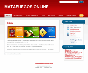 matafuegosonline.com: Matafuegos Online | Extintores venta y recarga, Seguridad industrial | Argentina
Matafuegos Online provee productos para seguridad contra incendios. Atención a industrias, comercios, hogares y automóviles.