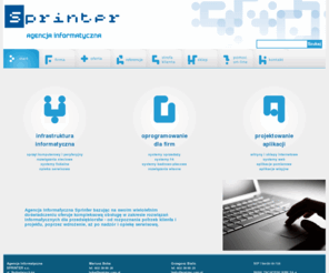 sprinter.com.pl: Agencja Informatyczna SPRINTER
Agencja Informatyczna SPRINTER