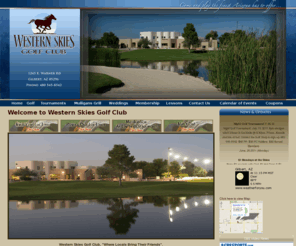 westernskiesgolf.com: Gilbert, Arizona Phoenix Area-Public Golf Course-Western Skies Golf Club-Driving Range
Western Skies Golf Club is a 18 Hole Chamiponship Golf Course 6700 yards par 72.  Full Service Restaurant, Lighted Pracitce Facility & Lessons available.  480-545-8542.  