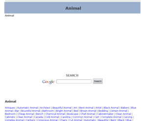 competitor-online.com: ►►  Animal
 Animal info.