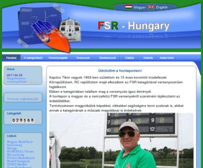 fsr-hungary.hu: FSR-Hungary
FSR-Hungary: Az RC hajómodellezésről, építésről, versenyzésről, technikai megoldásokról.