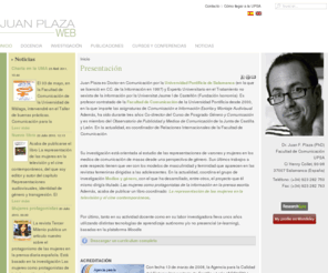 juanplaza.es: Presentación
Joomla! - el motor de portales dinámicos y sistema de administración de contenidos