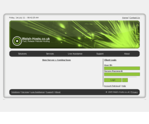 welsh-hosts.co.uk: Welsh-Hosts.co.uk :: Fast, Reliable Website Hosting - Home
Fast, Reliable Website Hosting for the lowest price around.