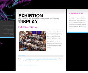 exhibition-panel.com: Exhibition display
Posterboard hire.