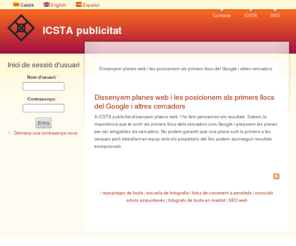 icsta.info: ICSTA publicitat | posicionament web
