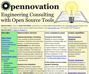 opennovation.com: Opennovation
Opennovation: Engineering Consulting with Open Source Tools