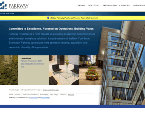 pky.com: Parkway
PRS is a commercial real estate services and advisory firm serving the needs of those who own or invest in high quality commercial office space