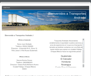 transportesandradej.com: Home Page
Home Page