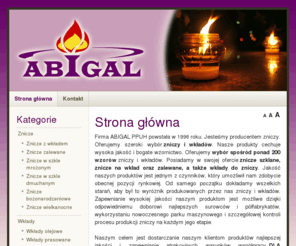 znicze-abigal.pl: Strona główna - Znicze Wkłady Knoty - Radzymin
Znicze Wkłady Knoty - Radzymin