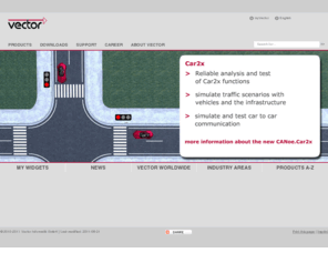 vector-spain.com: Vector: Software + Services for Automotive Engineering
Software and engineering services for the networking of electronic systems in the automobile and related industries (CAN, CANopen, J1939, LIN, FlexRay, etc.).