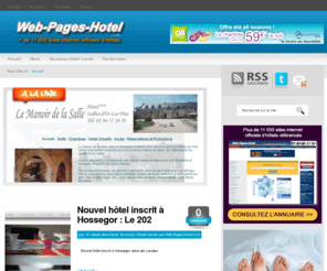 web-pages-hotel.com: Tous les sites internet d'hotels en France
Consultez directement tous les sites internet d'hotels en France