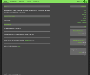 aulag.com: Acceso
Joomla! - el motor de portales dinámicos y sistema de administración de contenidos