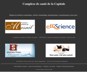 centremedicalmesnil.com: Centre médicale Le Mesnil, clinique médicale médecine familiale Québec
Clinique médicale offrant les services de médecine familiale, médecine spécialisée, nutritionniste, kinésiologie, psychologie, bilan santé, physiothérapie