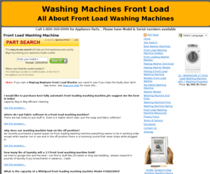 washingmachinesfrontload.com: Welcome to Washing Machines Front Load: Front Load Washing Machine
Washing Machines Front Load: Information about Front Load Washing Machine