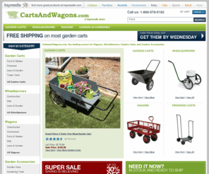 affordablecartsandwagons.com: Shop Garden Carts & Wheelbarrows at CartsandWagons.com
Huge selection of Garden Carts, Wheelbarrows and Wagons at CartsandWagons.com. Shop online now and save on Garden Carts and Wagons.