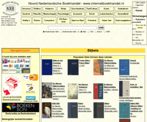 bijbelboek.com: Noord Nederlandsche Boekhandel : Bijbels
 Friese & Nederlandse Internetboekhandel, Frisian & Dutch bookstore, Boekwinkel, Internetbookstore, Bookshop, Internetbookshop