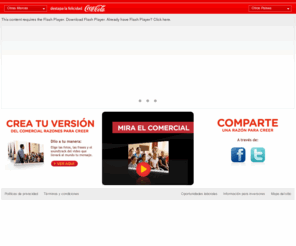 coca-cola.com.pe: Razones para creer en un mundo mejor
Papá Noel te ofrece guardar tus mejores deseos esta navidad en una bola de cristal y felicitar a tus amigos y familiares como una tarjeta navideña