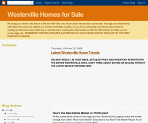 valuemywestervillehome.com: Westerville Homes for Sale
. Free charts show the the most recent home price trends. Subscribe to detailed market research reports, published every week for 