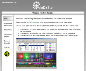 windows directory statistics download