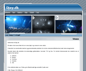 djay.dk: Velkommen
Skytune levere underholdning og musik til alle.