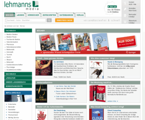 lehmanns.de: Bücher online kaufen Fachbücher günstig bestellen - Lehmanns Media
Portofrei Bücher und Fachbücher online kaufen. Bestellen Sie bei Lehmanns günstig Ihr Buch. Wir garantieren Ihnen eine schnelle Lieferung.