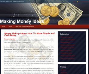 making-moneyideas.com: Money Making Ideas
Make Money