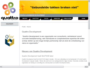quattro-development.com: Quattro Development
Welkom op de website van Quattro Development.