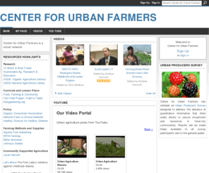 urban-farmers.org: Center for Urban Farmers
Center for Urban Farmers is a Ning Network