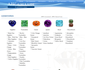 ajsgems.com: AJS Gems blue sapphire stone tourmaline Burma ruby spessartite garnet spinel and alexandrite gemstones for jewelers and gem dealers.
We have loose natural gemstones at wholesale, pictures and information. Supplying cut blue sapphire stone, tourmaline, Burma ruby, spessartite garnet, spinel and alexandrite gems to jewelers and gem dealers around the world. Your trusted precious stone source for over 25 years, Bangkok Thailand