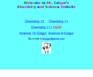 colgurchemistry.com: SSS Chemistry - D Colgur

