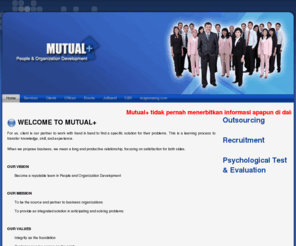 mutualplus.co.id: Mutual+
Mutual+ - People and Organization Development