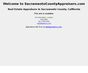 sacramentocountyappraisers.com: SacramentoCountyAppraisers.com
Real Estate Appraisers in Sacramento County, California