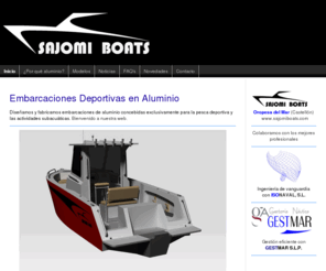 sajomiboats.com: Embarcaciones de aluminio - Página  de sajomiboats
embarcaciones deportivas de aluminio para pesca y actividades subacuáticas