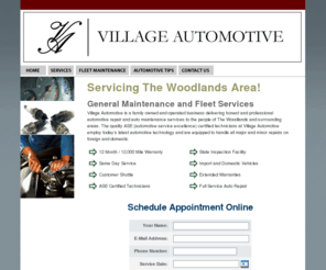 village-automotive.com: Village Automotive
Village Automotive is a family owned and operated business delivering honest and professional automotive repair and auto maintenance services to the people of The Woodlands